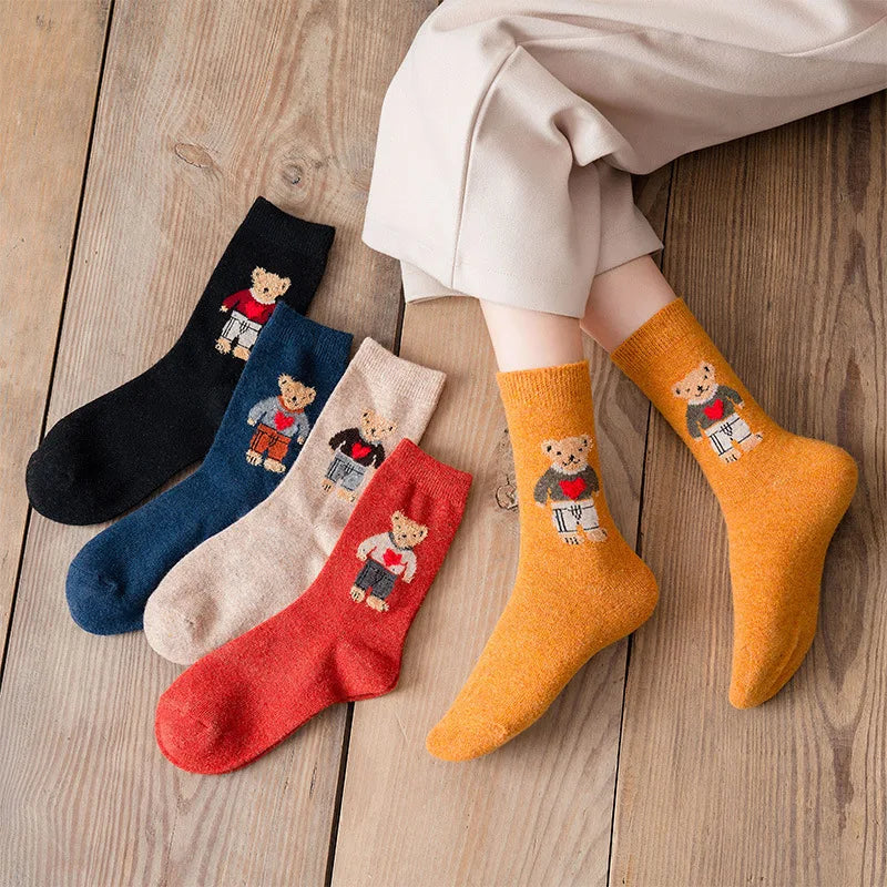 Women's Teddy Bear Socks
