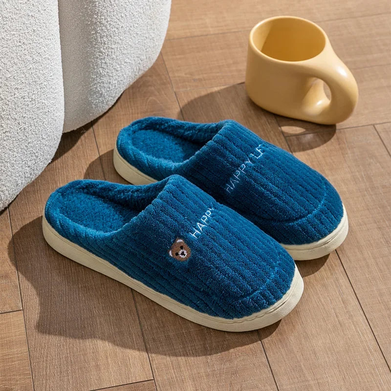 Women’s Happy Life Cotton Slippers