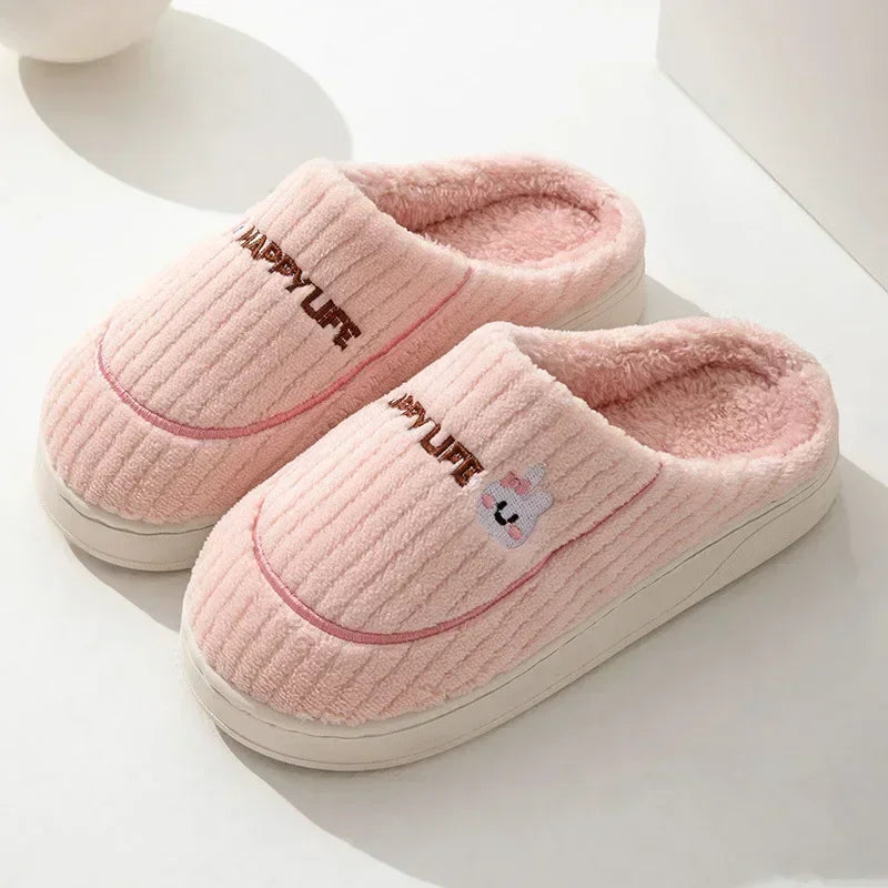 Women's Plush Soft Soled Slippers