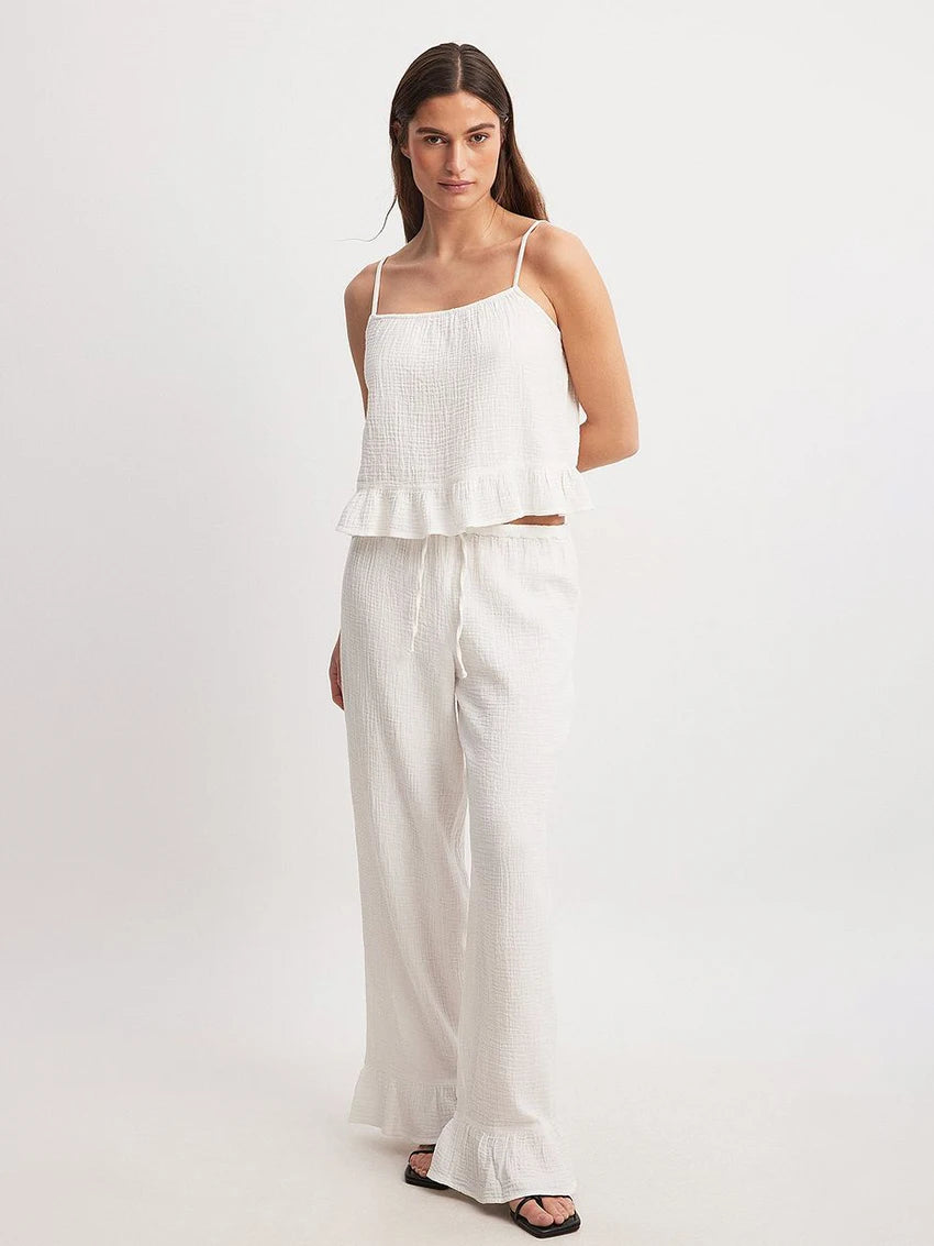 Women's Spaghetti Strap Pyjama Set