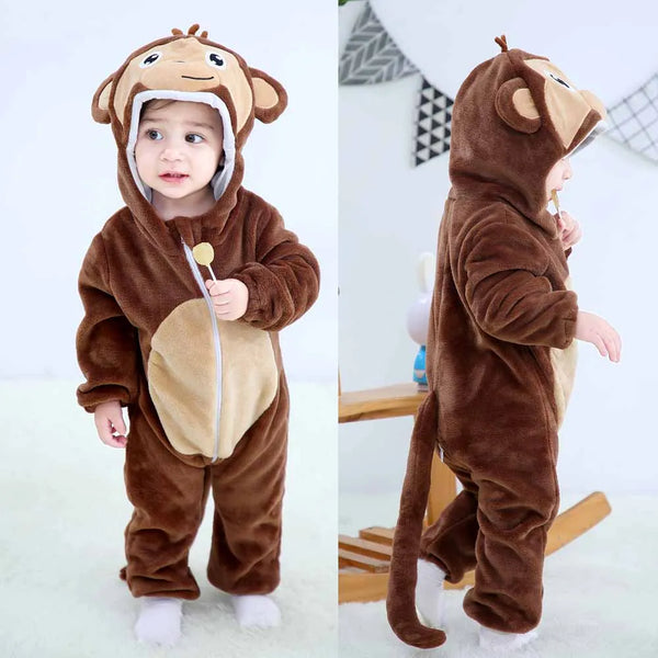 Infant Monkey Animal Onesie