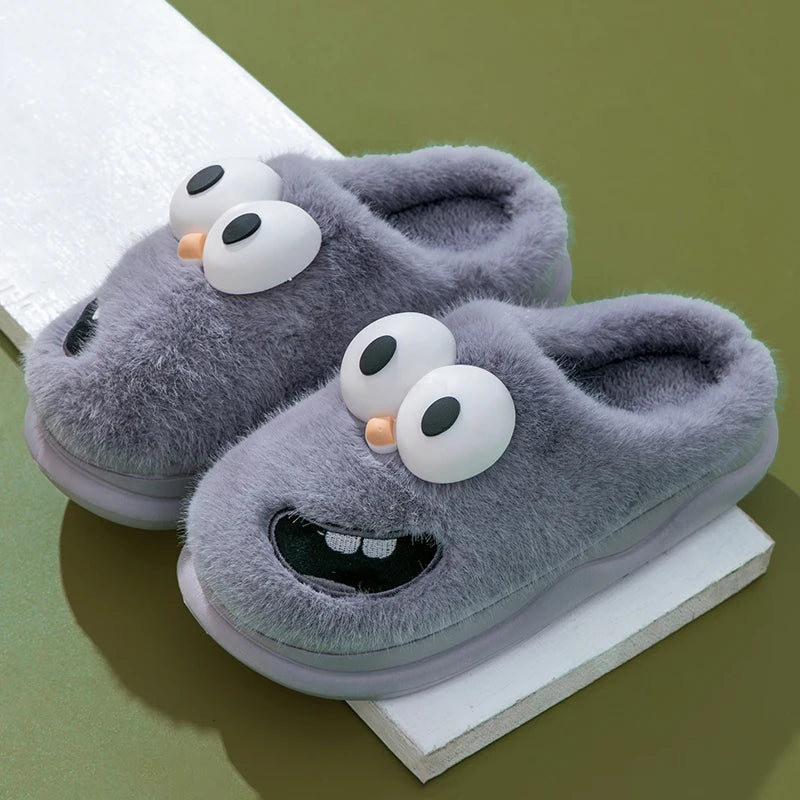 Funny Cartoon Soft Mens Slippers