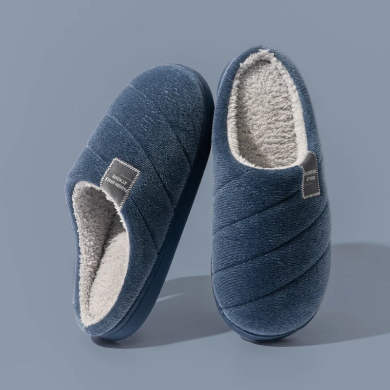 Men's Warm Anti-Slip House Slippers