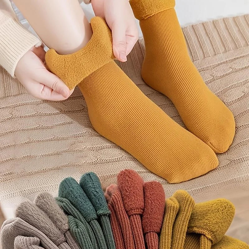 Women's Fluffy Autumnal Thermal Socks