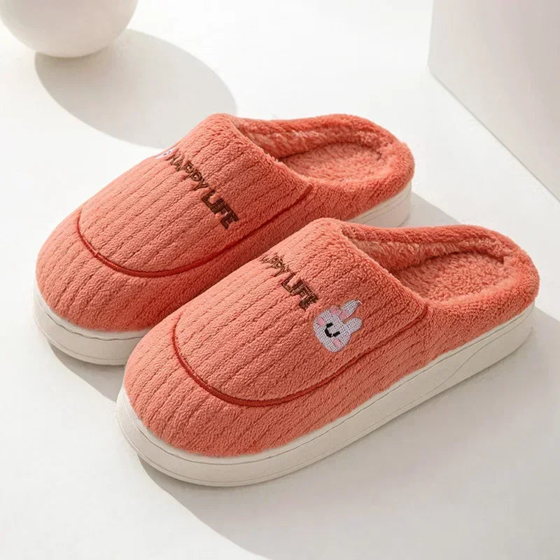 Women's Plush Soft Soled Slippers