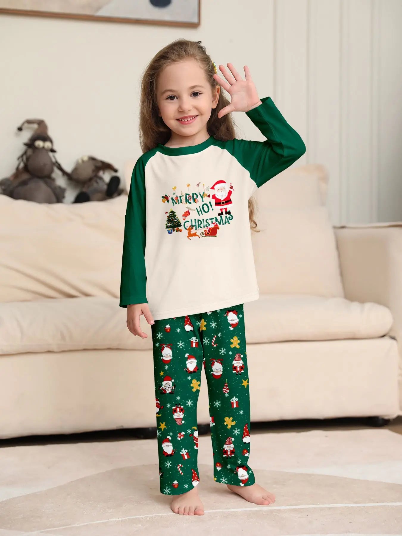 Santa & Tree Family Christmas Pyjama Set