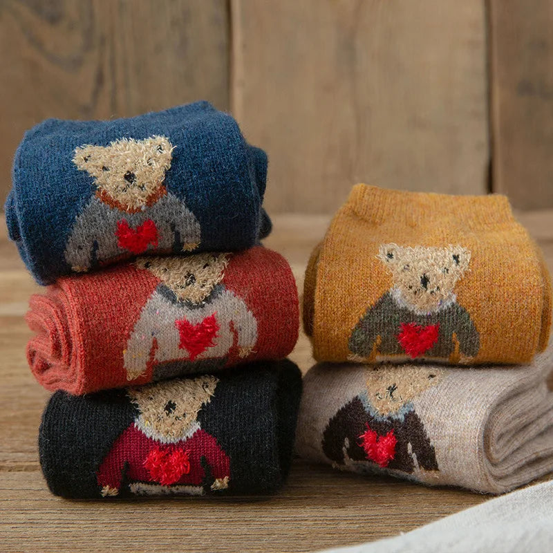 Women's Teddy Bear Socks