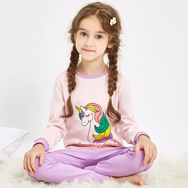Girls Unicorn Pyjama Set
