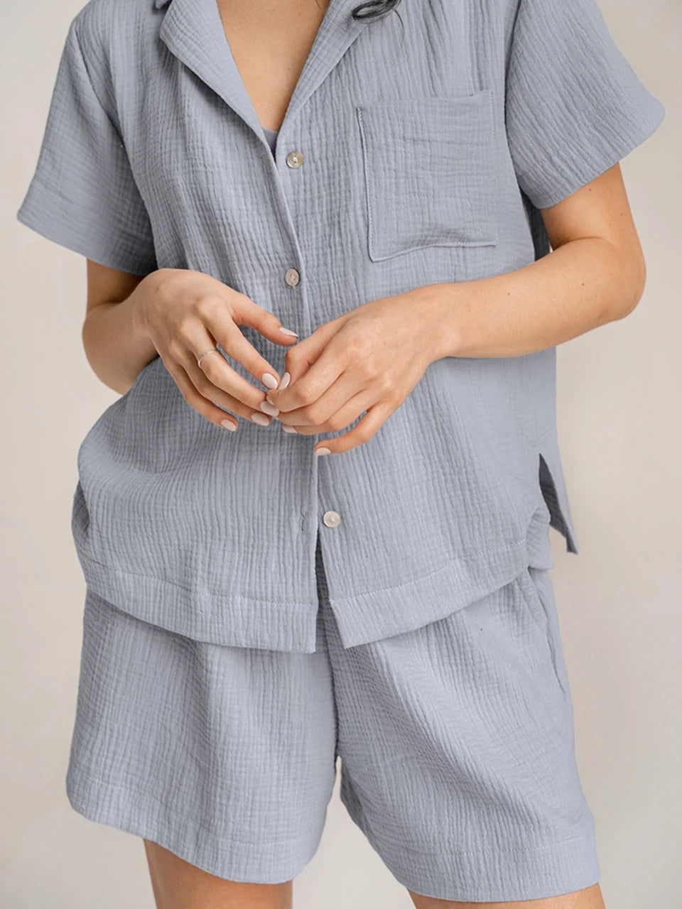 Women's Short Sleeve Pyjama Set