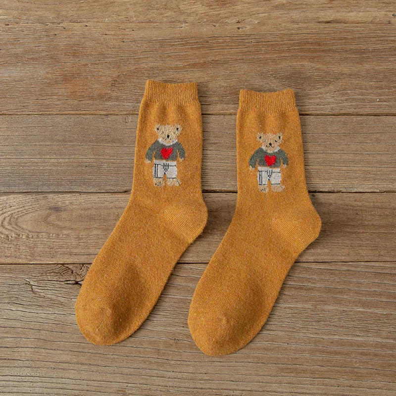 Women's Teddy Bear Socks
