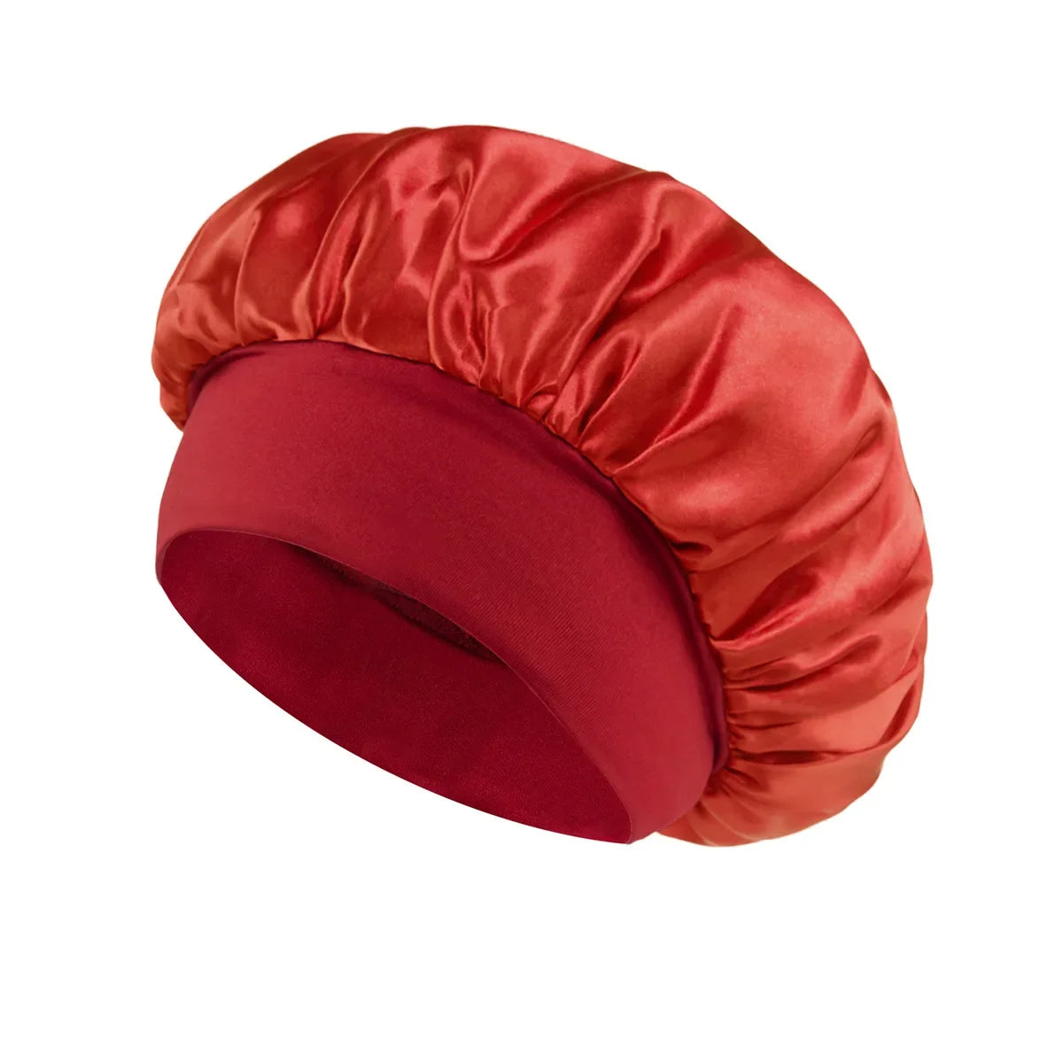 Satin Wide-brimmed Hair Bonnet