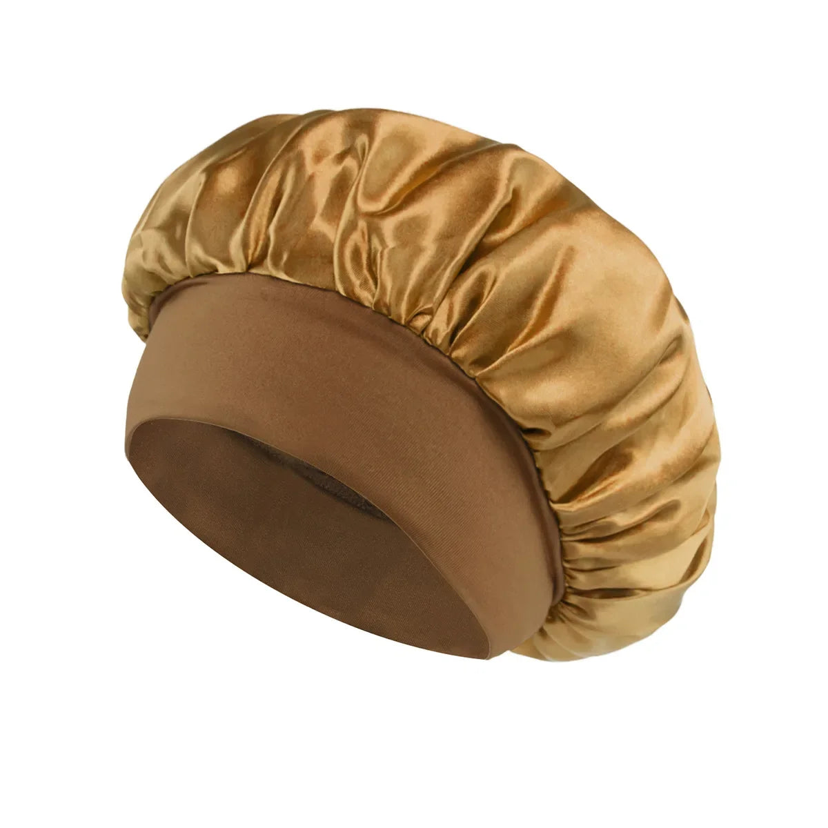 Satin Wide-brimmed Hair Bonnet