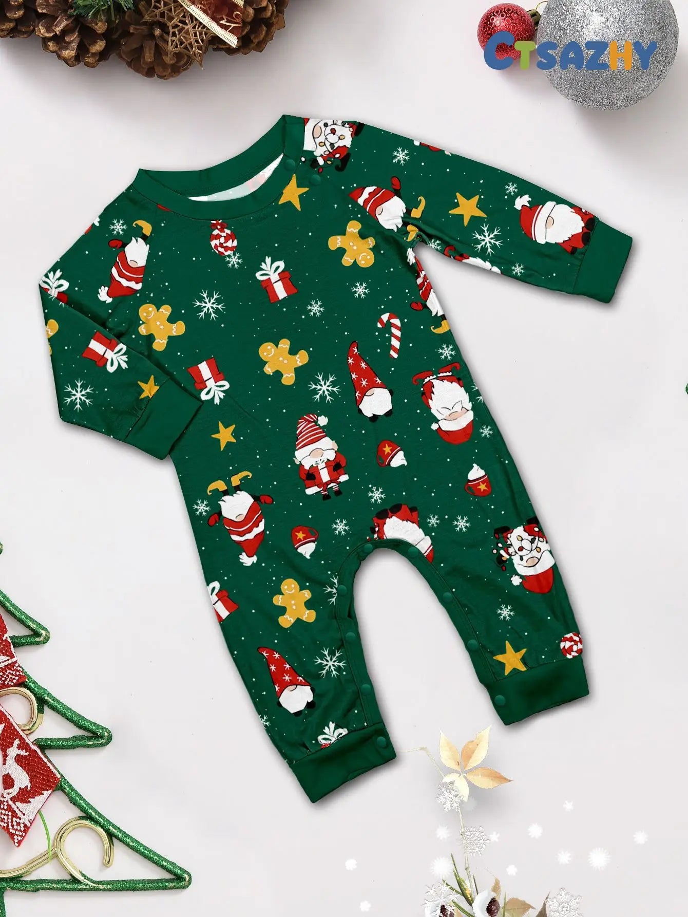 Santa & Tree Family Christmas Pyjama Set