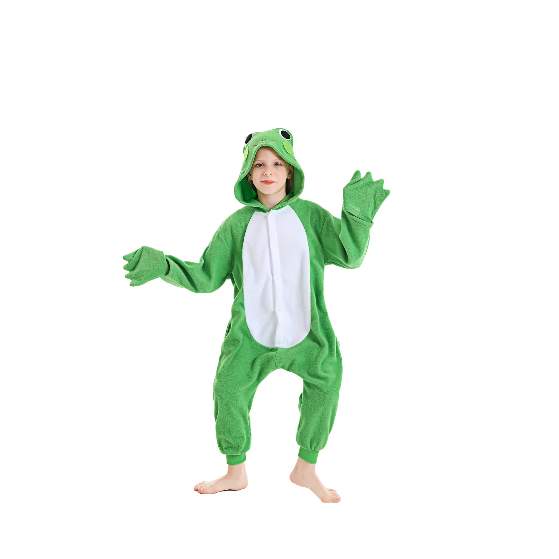 Family Frog Hooded Onesie