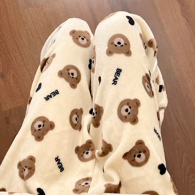 Women's Teddy Bear Pyjama Bottoms