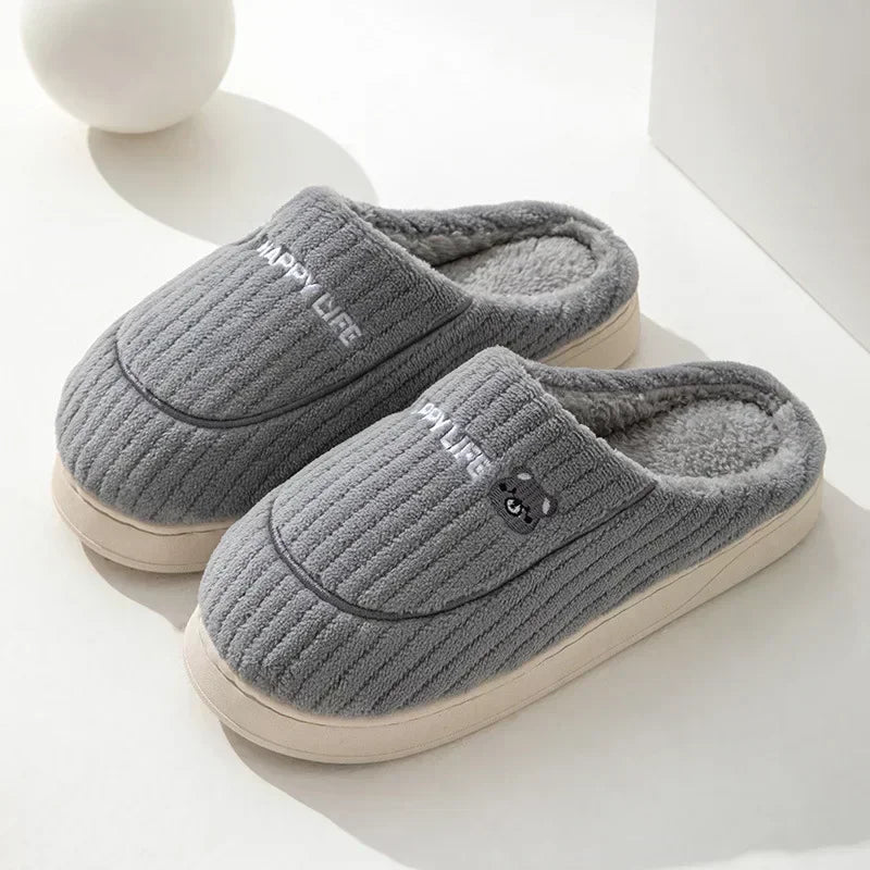 Women's Plush Soft Soled Slippers