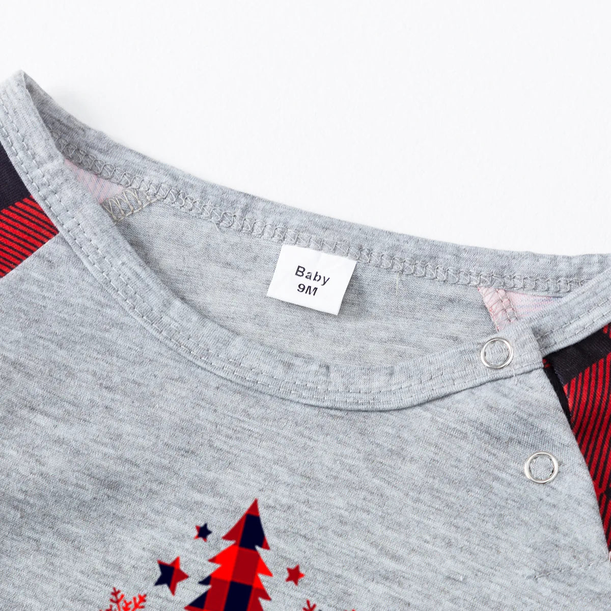 Matching Family Xmas Tree Print Pyjama Set