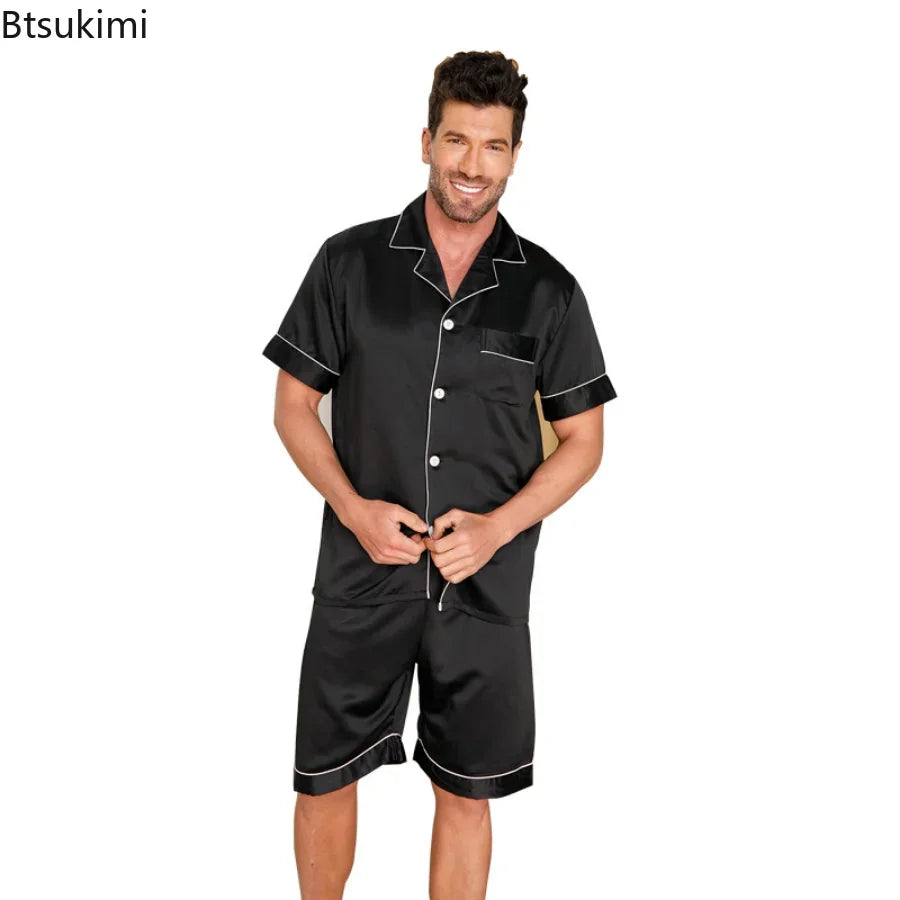 Men's Short Sleeve & Shorty Pyjama Set