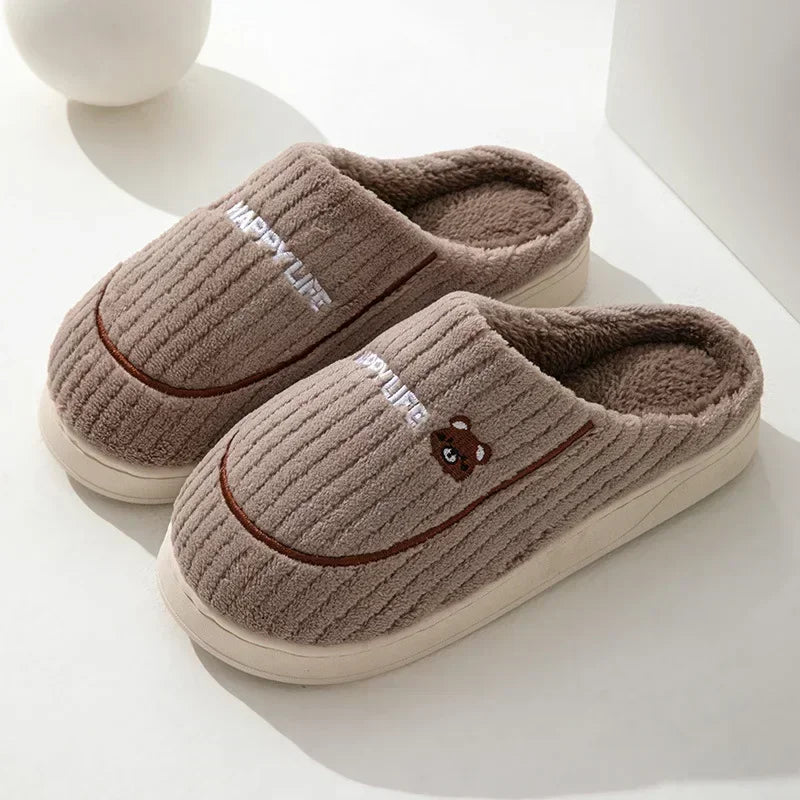 Women's Plush Soft Soled Slippers