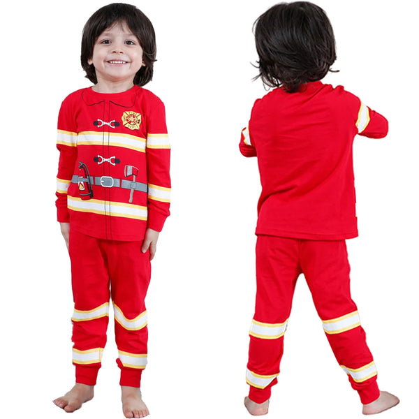 Toddler Firefighter Costume Pyjamas