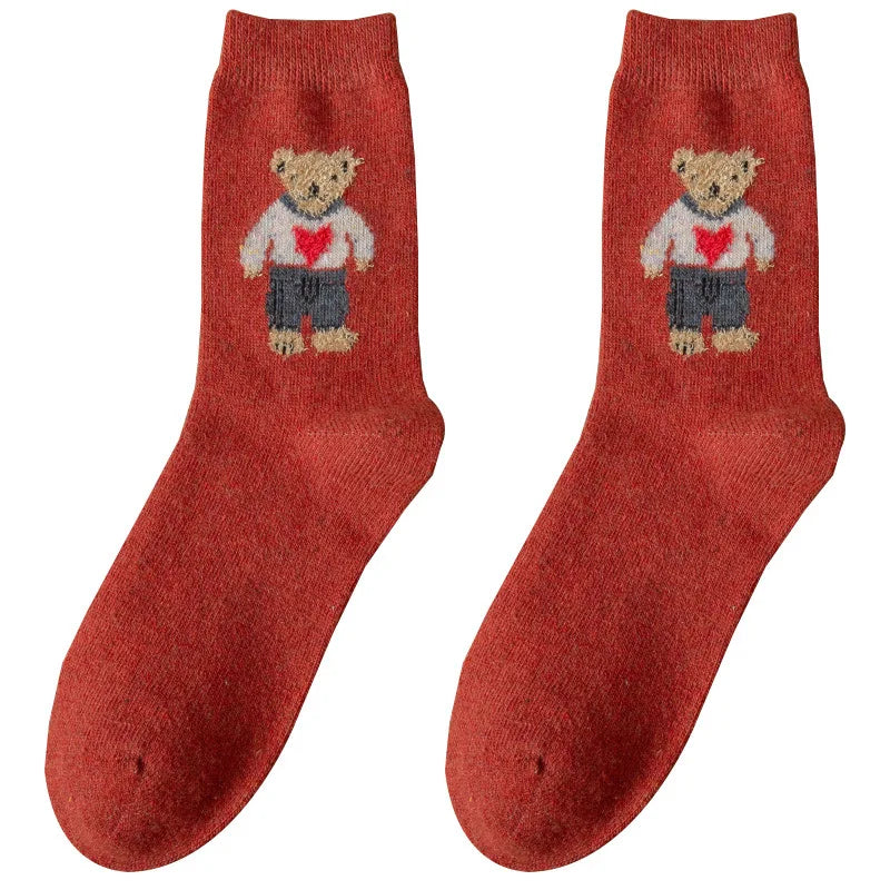 Women's Teddy Bear Socks