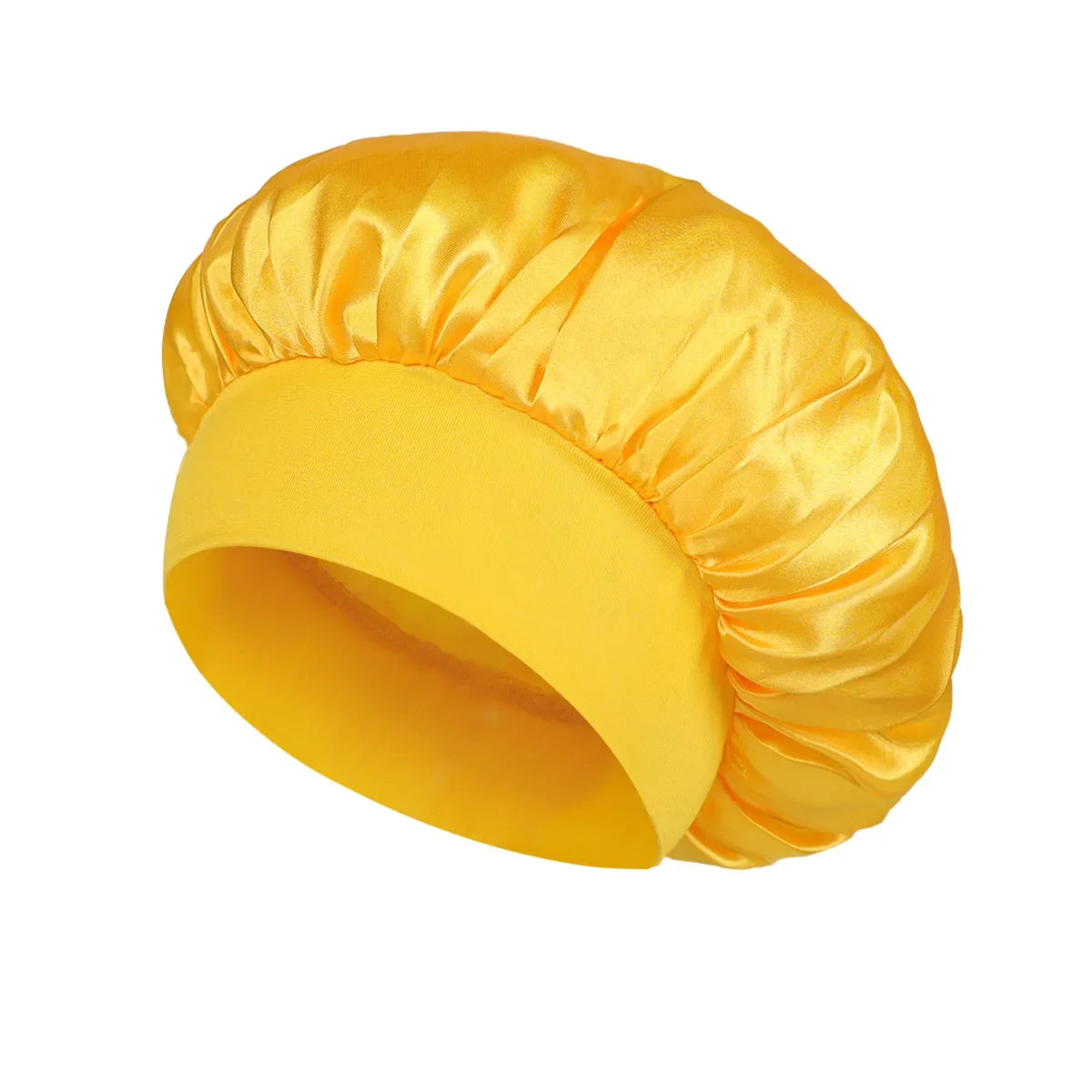 Satin Wide-brimmed Hair Bonnet