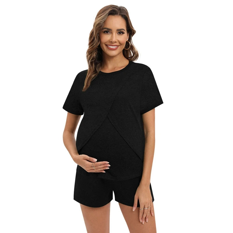 Maternity Pyjama Shortie Set