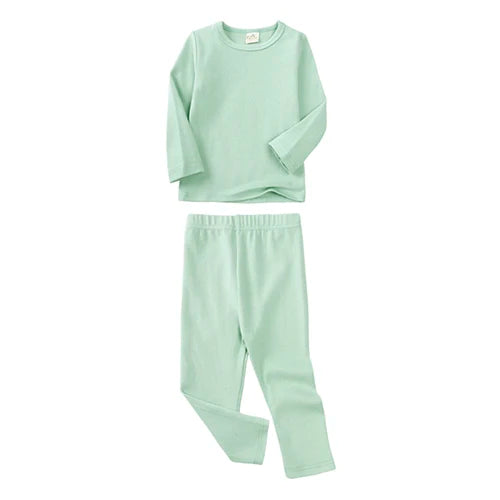 Colourful Mint Green Kids Pyjama Sets