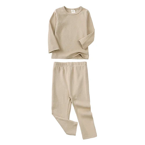 Colourful Beige Kids Pyjama Sets
