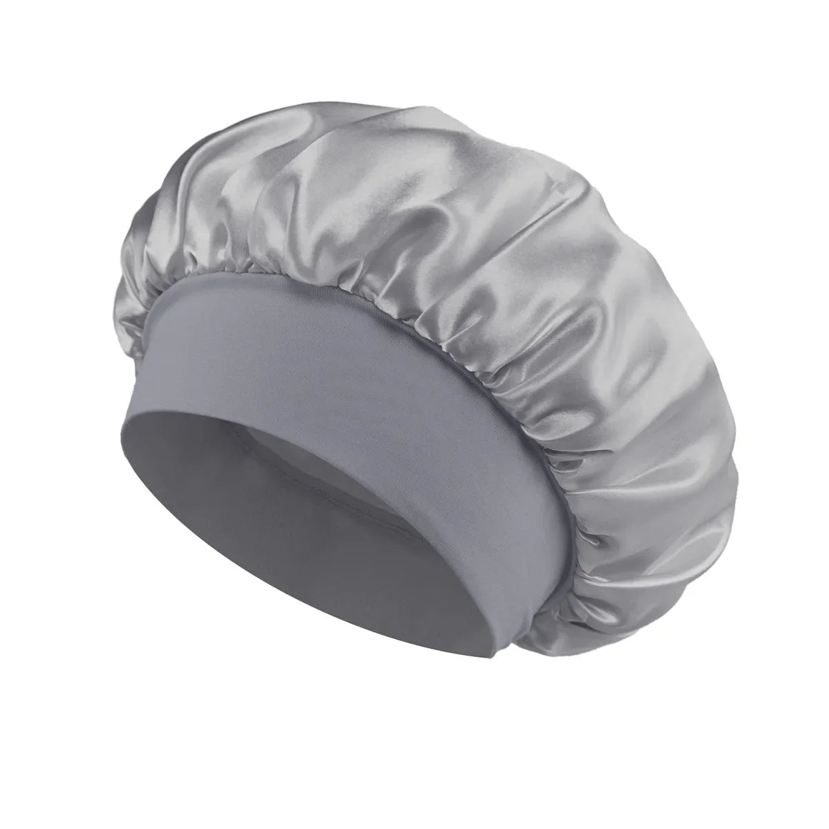 Satin Wide-brimmed Hair Bonnet