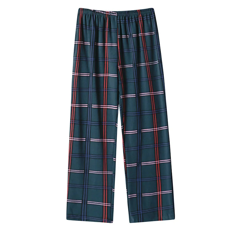 Women's Plaid Cotton Pj Bottoms