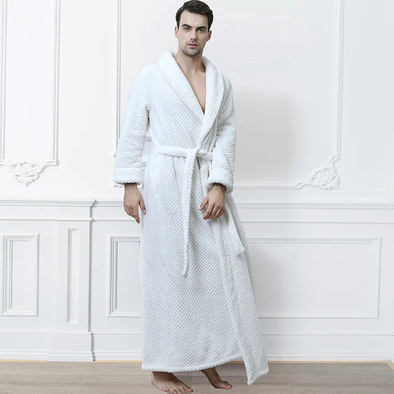 Extra Long Thermal Dressing Gown