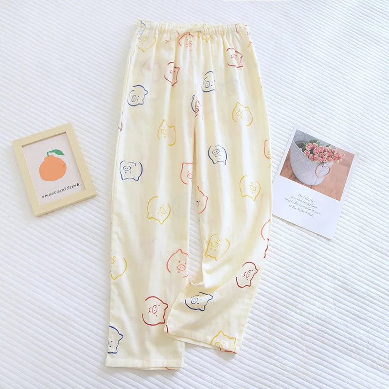 Women's Polka Dot Pj Bottoms