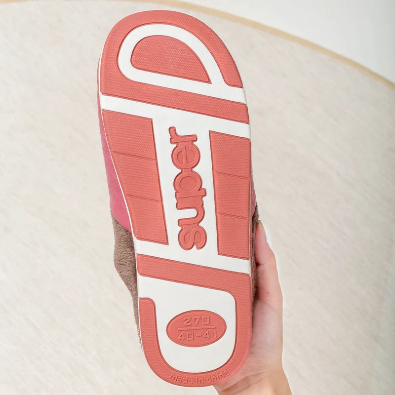 Men's Soft Plush Casual Slippers