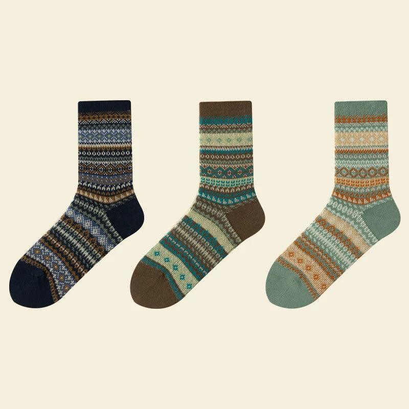 Women's 3 Pack Cotton Cabin Socks