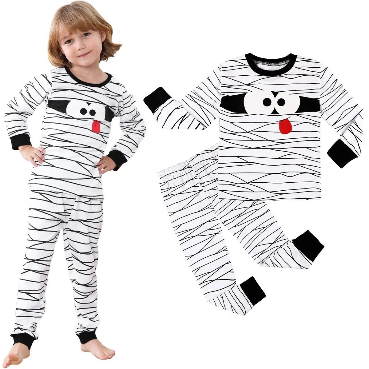 Kid's Mummy Halloween Pyjamas