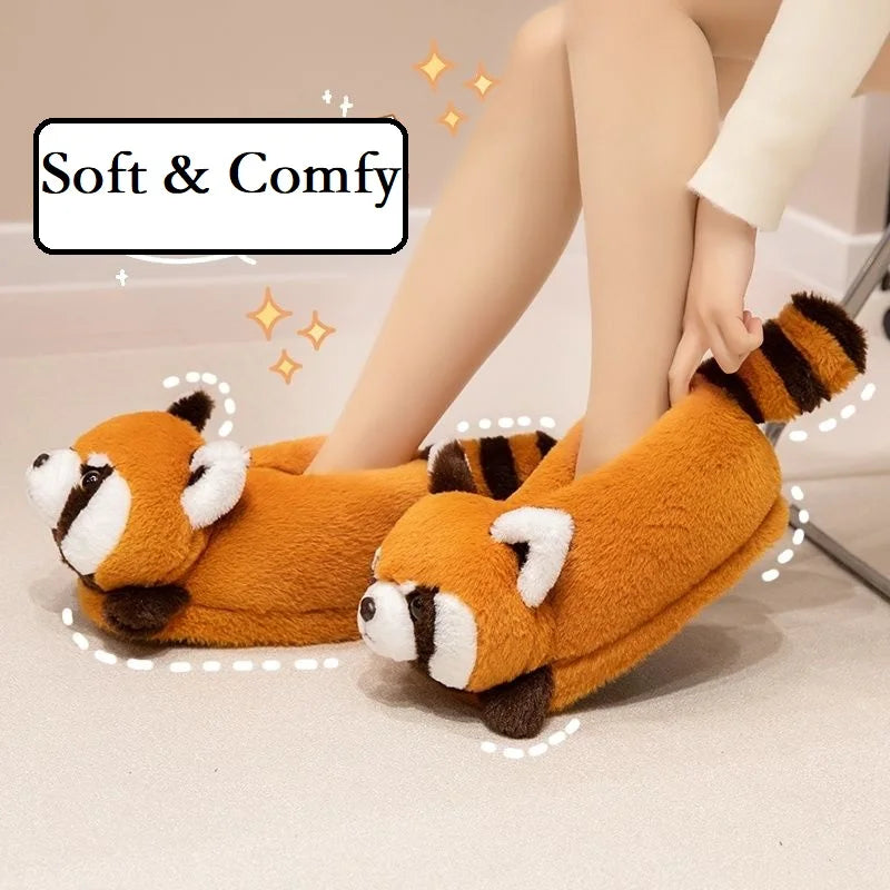 Women's Fox Slippers