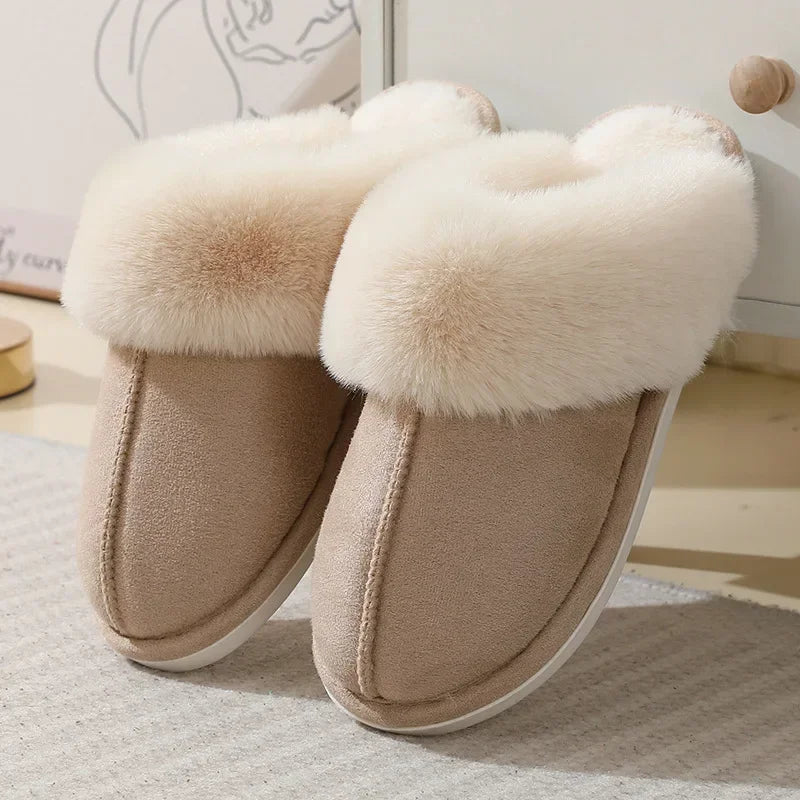 Women's Fuzzy Faux Fur Slippers