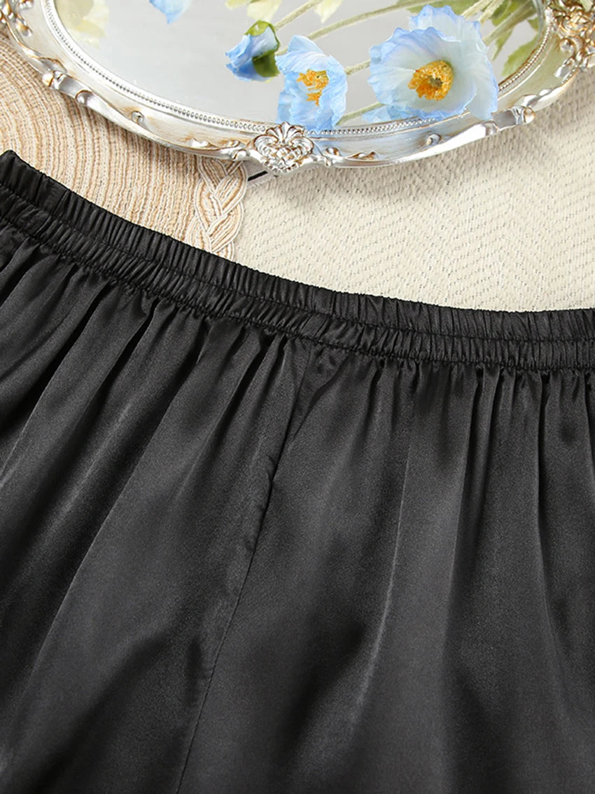 Women's Spaghetti Strap Cropped Pyjama Set