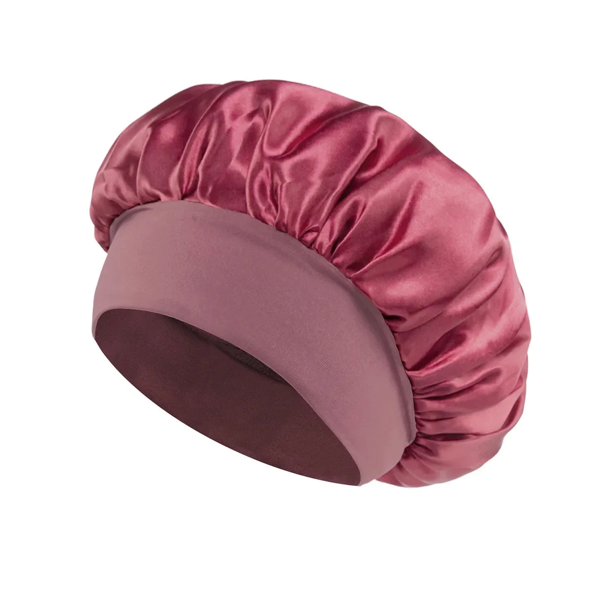 Satin Wide-brimmed Hair Bonnet