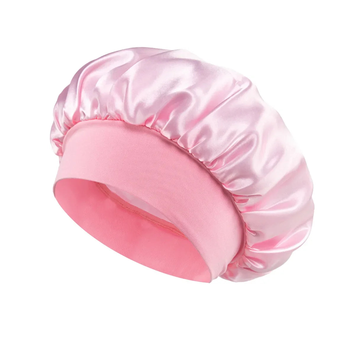 Satin Wide-brimmed Hair Bonnet