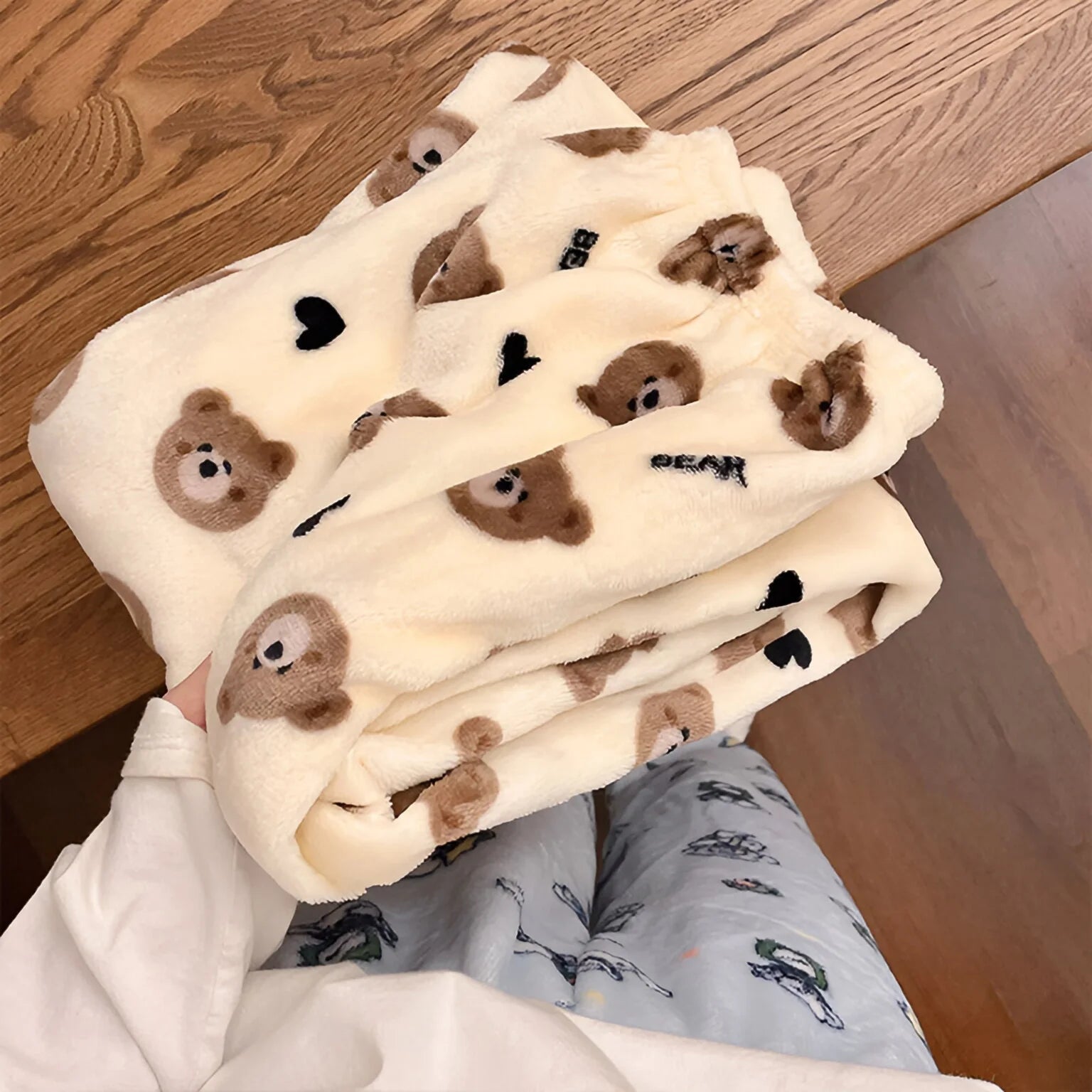Women's Teddy Bear Pyjama Bottoms