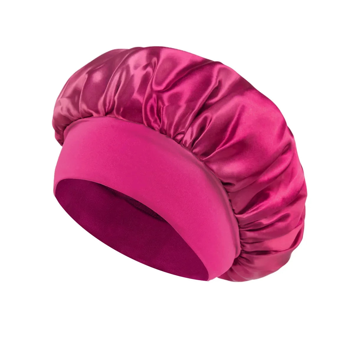 Satin Wide-brimmed Hair Bonnet