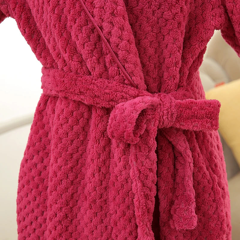 Extra Long Thermal Dressing Gown