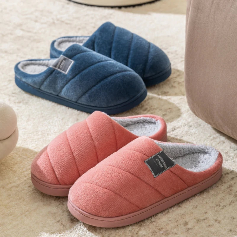 Men's Warm Anti-Slip House Slippers