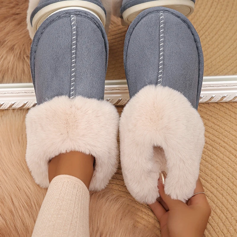 Women's Faux Fur Slippers
