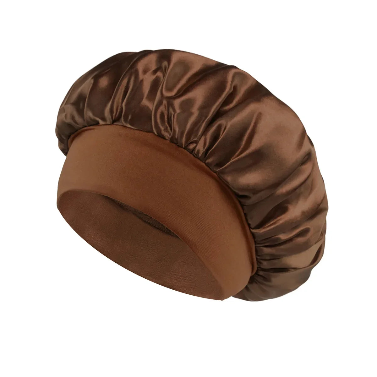 Satin Wide-brimmed Hair Bonnet