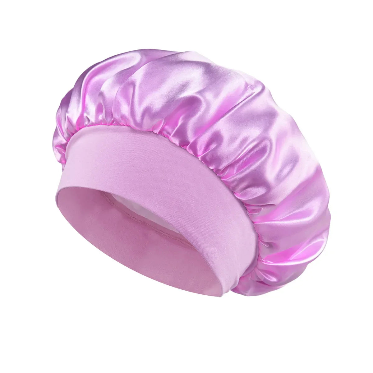 Satin Wide-brimmed Hair Bonnet