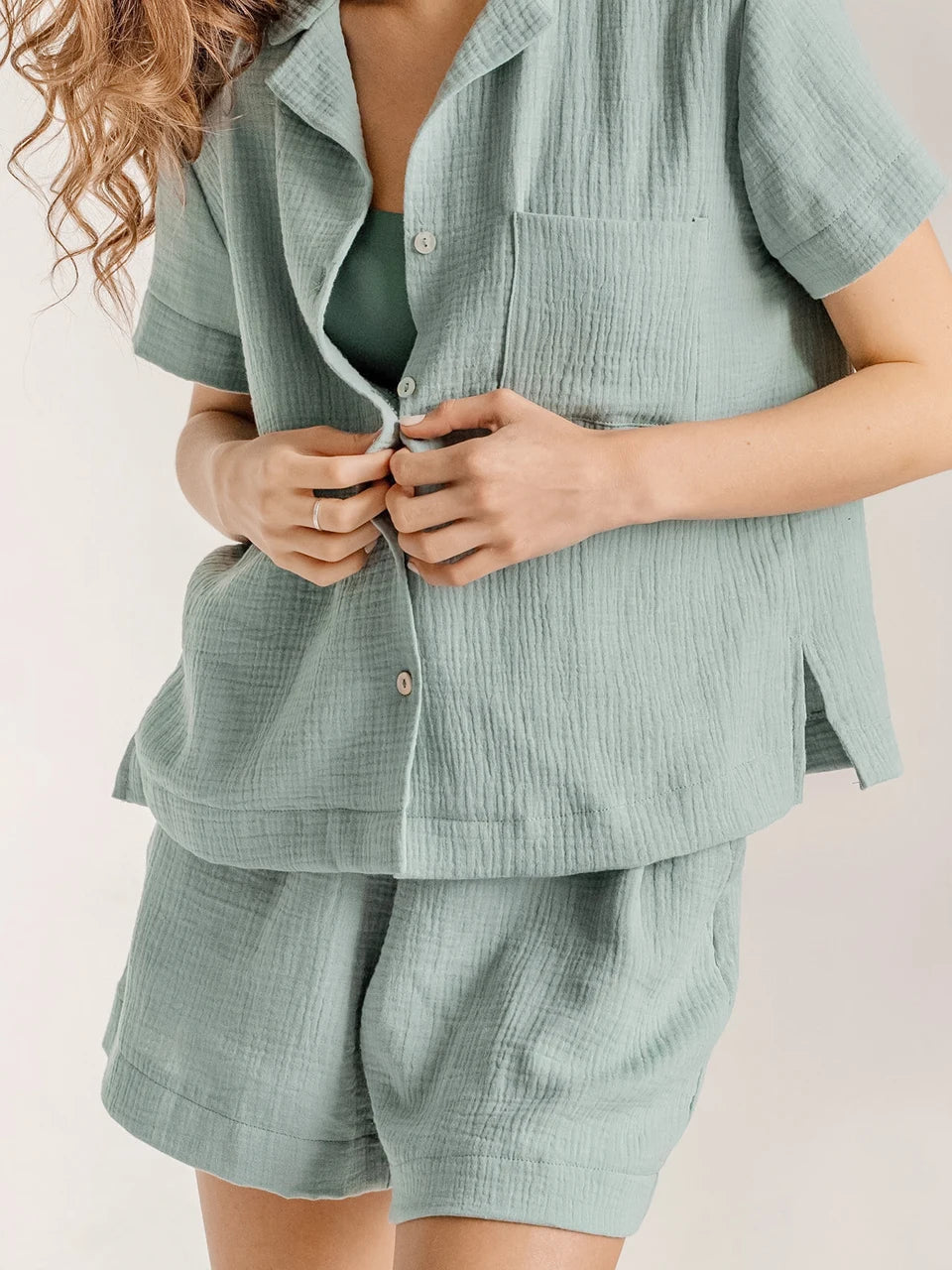 Women's Short Sleeve Pyjama Set