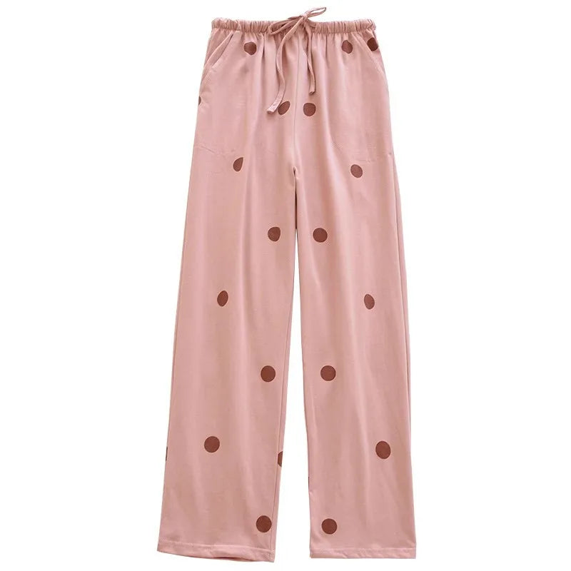 Women's Polka Dot Pyjama Bottoms